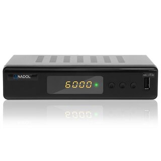 Anadol HD ADX 111c digitaler Full HD Kabel-Receiver (HDTV, DVB-C / C2, HDMI, SCART, Mediaplayer, USB 2.0, 1080p)+HDMI Kabel