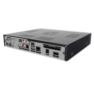 Protek 9920 LX HDTV digitaler Satelliten-Receiver (HDTV,1 x DVB-S2, HDMI, LAN, S/PDIF, Chinch Video Audio, CI-Interface, USB 2.0, Full HD 1080p) [Linux E2] - schwarz