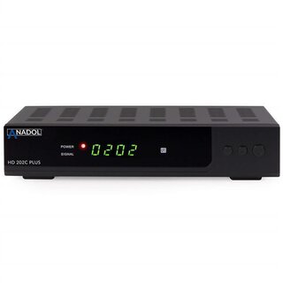 GEBRAUCHT: Anadol HD 202c Plus digitaler Full HD 1080p Kabel Receiver [Umstieg Analog auf Digital] (HDTV, DVB-C/C2, HDMI, SCART, Mediaplayer, USB 2.0) &ndash; schwarz