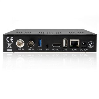 GEBRAUCHT: Xaiox HiTube 4K UHD E2 Linux Combo Sat- Kabel- DVB-T2 Receiver mit DVB-S2x und DVB-C/T2 Tuner, HDTV, H.265, PVR, HDR,WLAN, HDMI Kabel [vorprogrammiert für Astra & Hotbird]