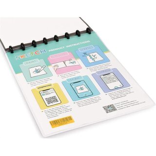 Zuupah Elfinbook Zeichenblock Malbuch Set DIN A4 für Kinder mit Speicherfunktion über App + Crayola aquarell Stifte zum Malen für Grosse & kleine Kinder abwaschbare Farbe Keine Altersbeschränkung