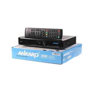 Gebraucht: Ankaro AVA Digitaler UHD 4K Satelliten Receiver DVB-S2X H.265 mit Display