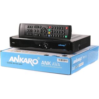 Gebraucht: Ankaro AVA Digitaler UHD 4K Satelliten Receiver DVB-S2X H.265 mit Display