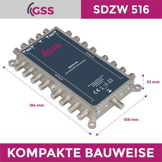GSS SDZW 516 Multischalter ohne Netzteil