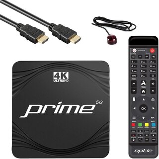 GEBRAUCHT: Optic Prime 5G - Android 9.1 Mediaplayer, 4K UHD, WIFI. HDMI, externer IR Sensor