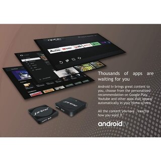 GEBRAUCHT: Optic Prime 5G - Android 9.1 Mediaplayer, 4K UHD, WIFI. HDMI, externer IR Sensor