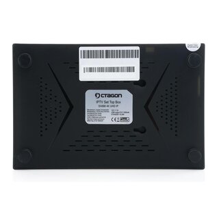 Octagon SX888 4K UHD IP Receiver H.265 1GB RAM 4GB Flash Stalker IPTV Multistream Schwarz
