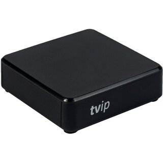 Gebraucht:TVIP S-Box v.530 4K UHD IPTV HEVC Linux Quad Core Multimedia Stalker Interner IP TV Streamer 1GB RAM + 8GB Flash, MicroSD Card, EXT.IR