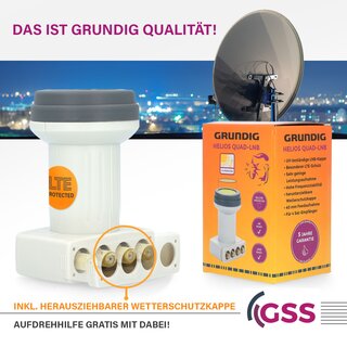 GSS Grundig Helios Quad LNB