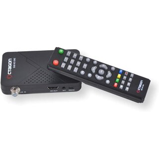 Octagon SX8 Mini CA HD Full HD digitaler Multistream Satelliten-Receiver (HDTV, DVB-S2, HDMI, 2X USB 2.0, 1080p, YouTube, IPTV, IR Extender) [vorprogrammiert für Astra & Türksat] schwarz