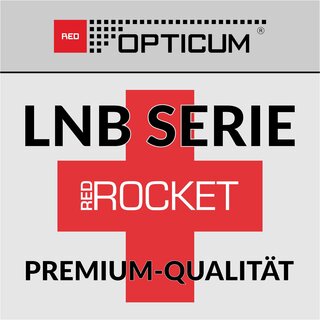 RED OPTICUM LRP-06 H Rocket LNB Quattro