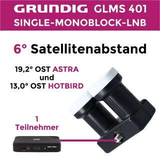 GSS Monoblock Single GLMS 401 mit Aufdrehhilfe