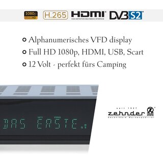 Gebraucht Zehnder HX-2300-VFD Sat Receiver