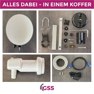 GSS Camping Koffer Set ohne Receiver
