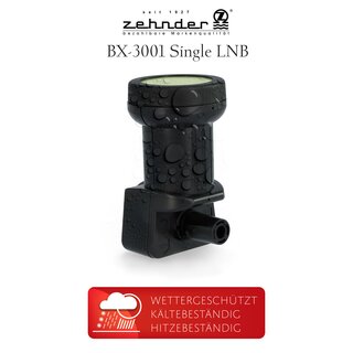 Zehnder Single LNB Sun Protect | BX3001