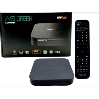 AMIKO A9 Green Android OTT Media Player & Receiver Gebraucht