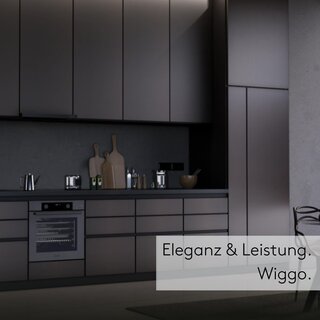 Wiggo Einbau-Backofen WO-BFA610 schwarz