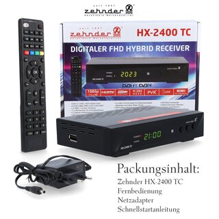 Zehnder HX 2400 TC Hybrid Receiver DVB-C/T2