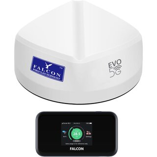 Falcon EVO 5G LTE Dachantenne mit mobilem 1800Mbit 5G Cat 22 WLAN Router