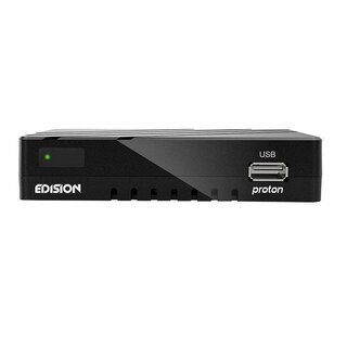 SECOND HAND: Edision proton Full HD Satelliten-Receiver FTA HDTV DVB-S2 (HDMI, AV, USB 2.0)